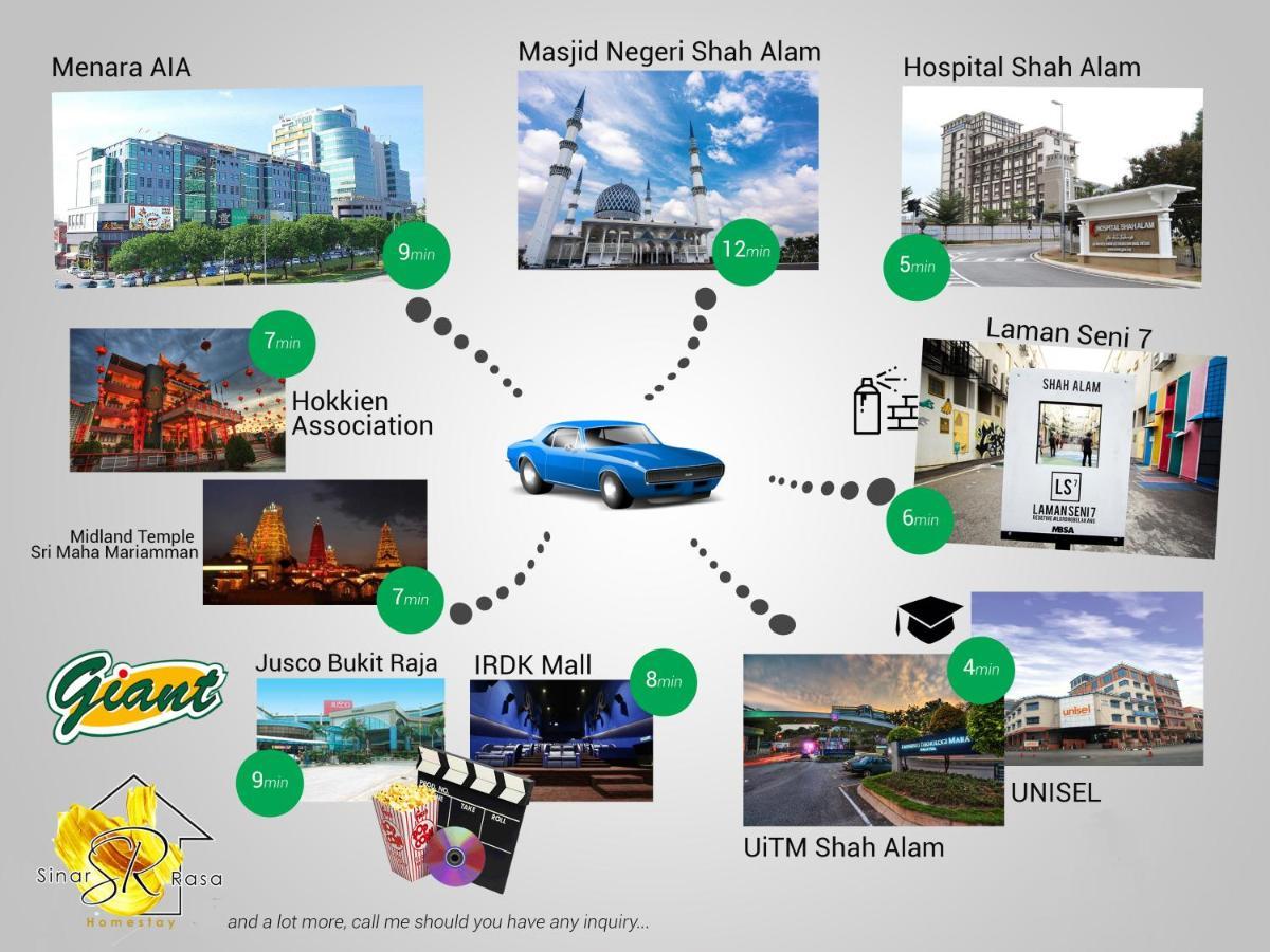 I-City Homestay - Shah Alam, Hospital Shah Alam, Uitm, Central Mall Sogo, Seksyen 7 Dış mekan fotoğraf
